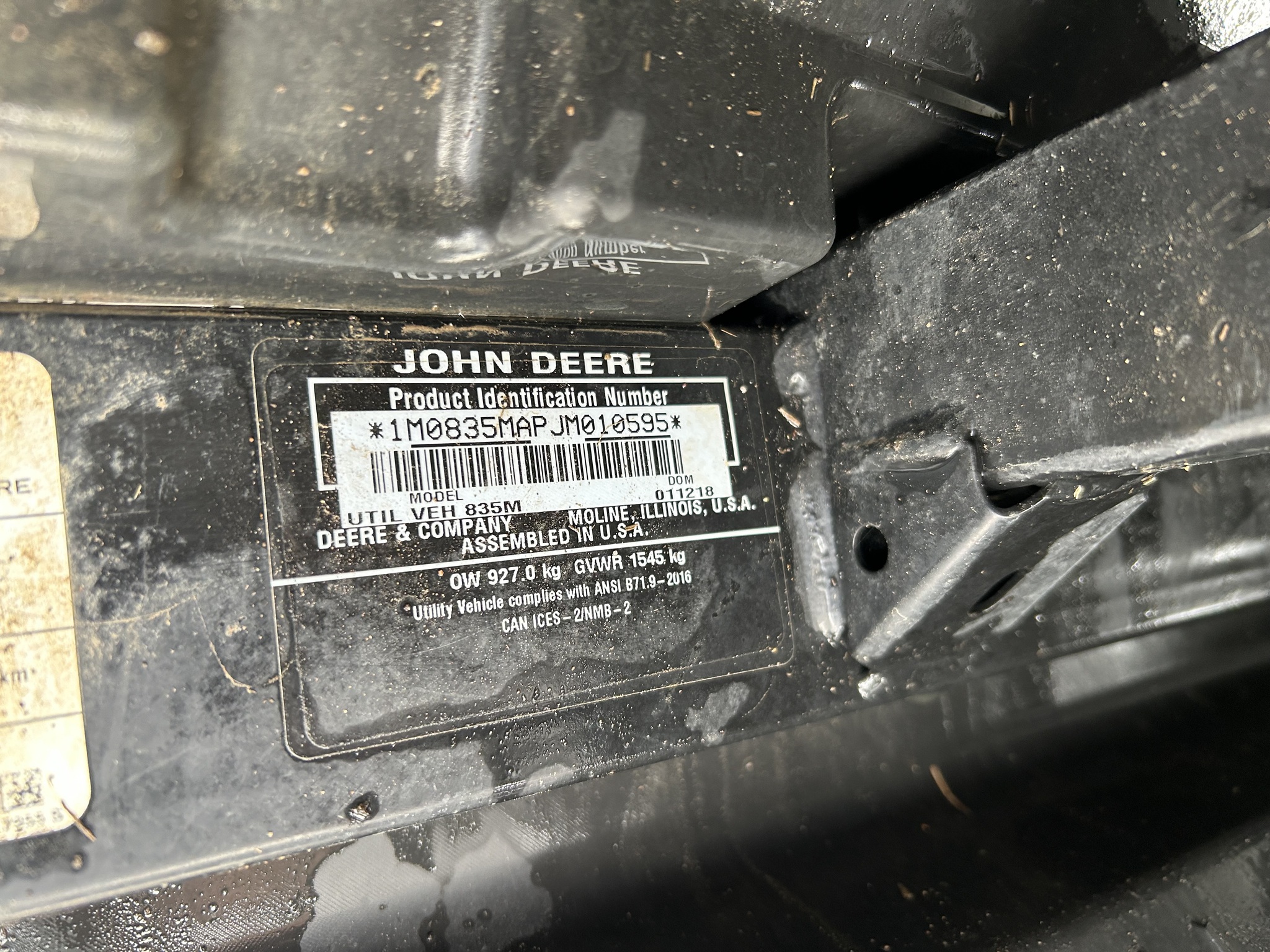  2018 John Deere XUV 835M at Heritage Tractor in Pittsburg, KS