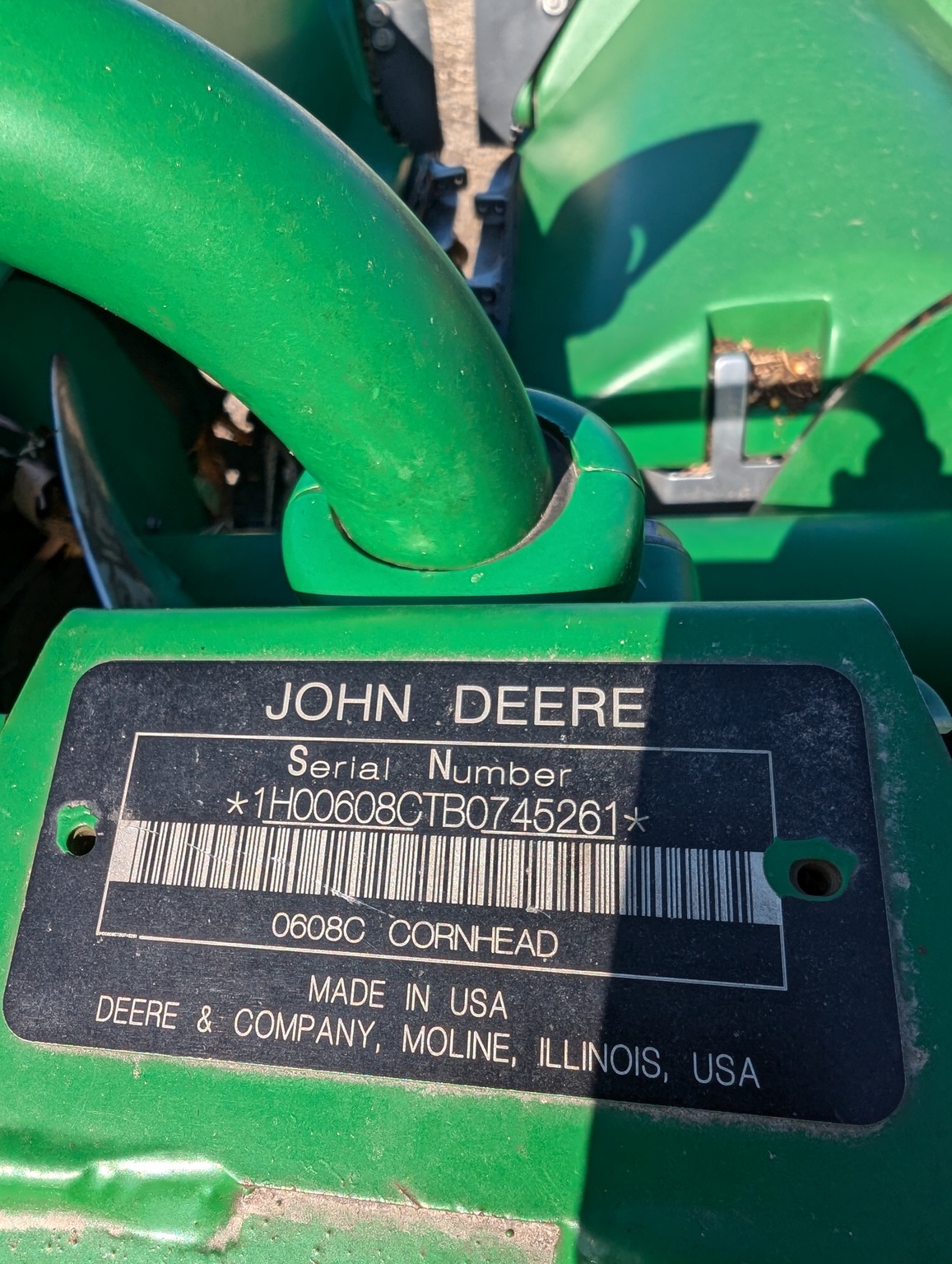  2012 John Deere 608C at Heritage Tractor in Lacon, IL