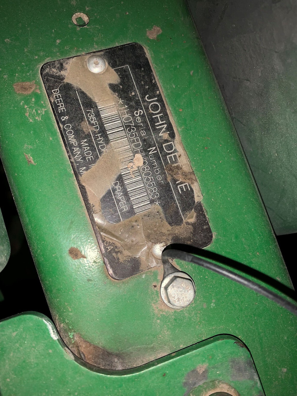 2019 John Deere 735FD Image 12