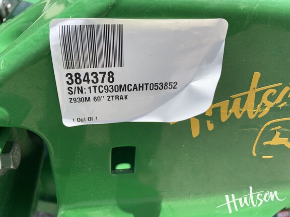 Photo of 2017 John Deere Z930M