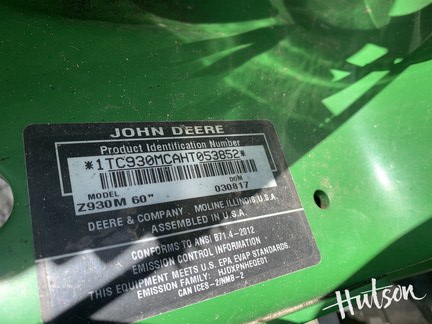 Photo of 2017 John Deere Z930M