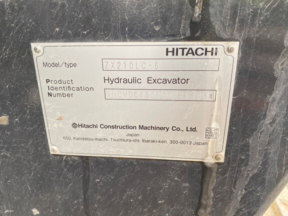 ニックネーム 2023 HITACHI ZX210-6