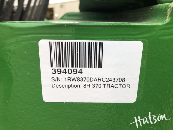 Photo of 2024 John Deere 8R 370
