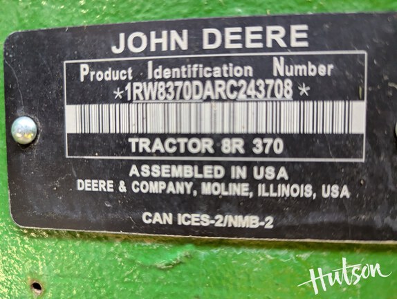 Photo of 2024 John Deere 8R 370