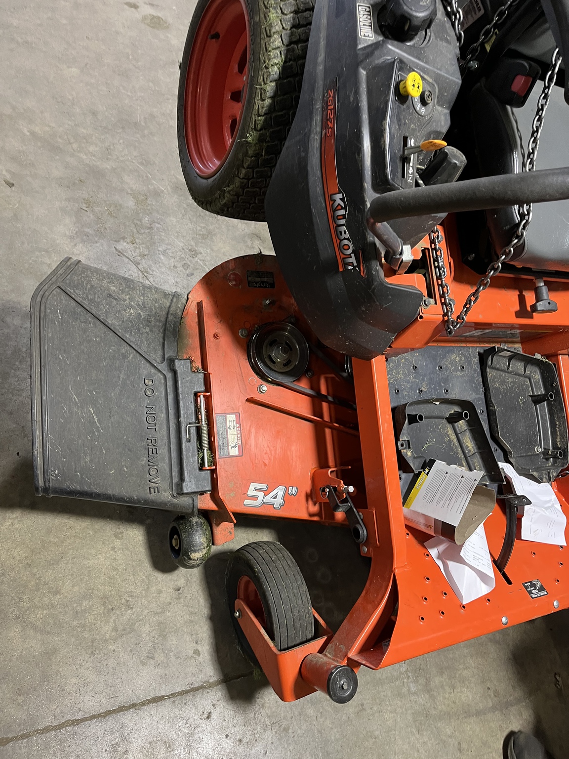 2014 Kubota ZG127S Image 3