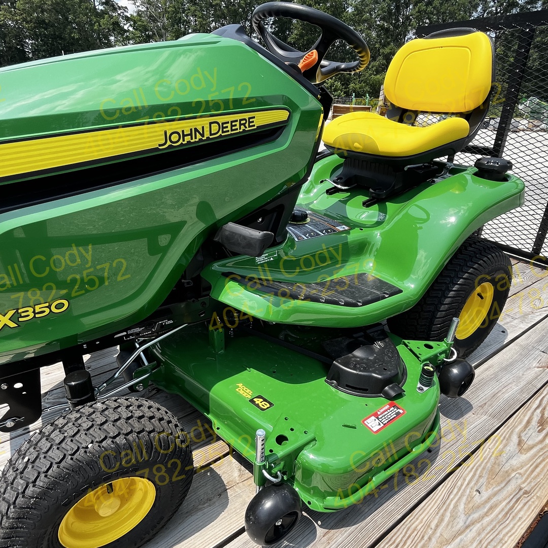 2025 John Deere X350 HOME OWNER BUNDLE Image 4