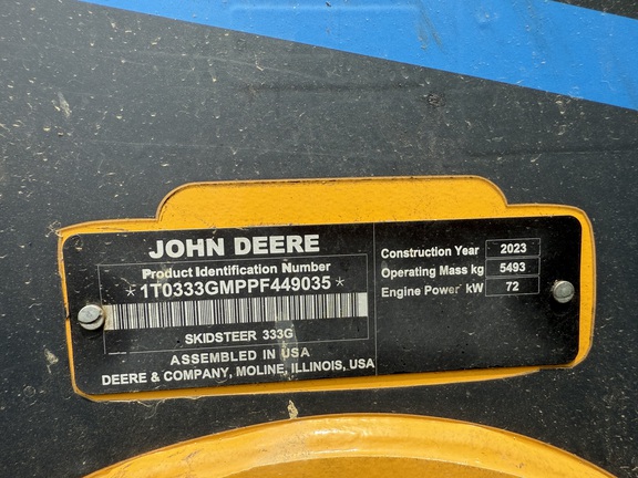 Photo of 2023 John Deere 333G