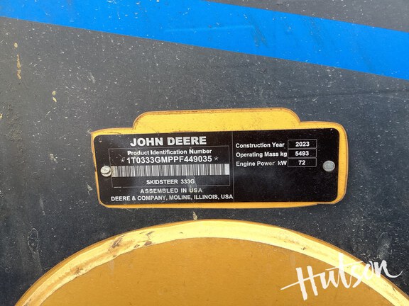Photo of 2023 John Deere 333G