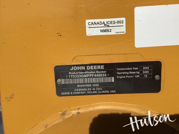 Photo of 2023 John Deere 333G
