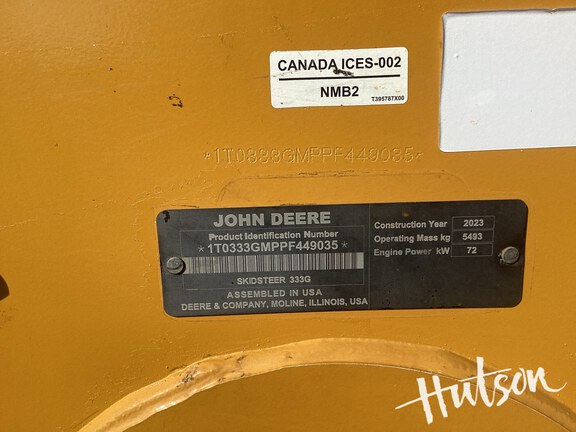 Photo of 2023 John Deere 333G