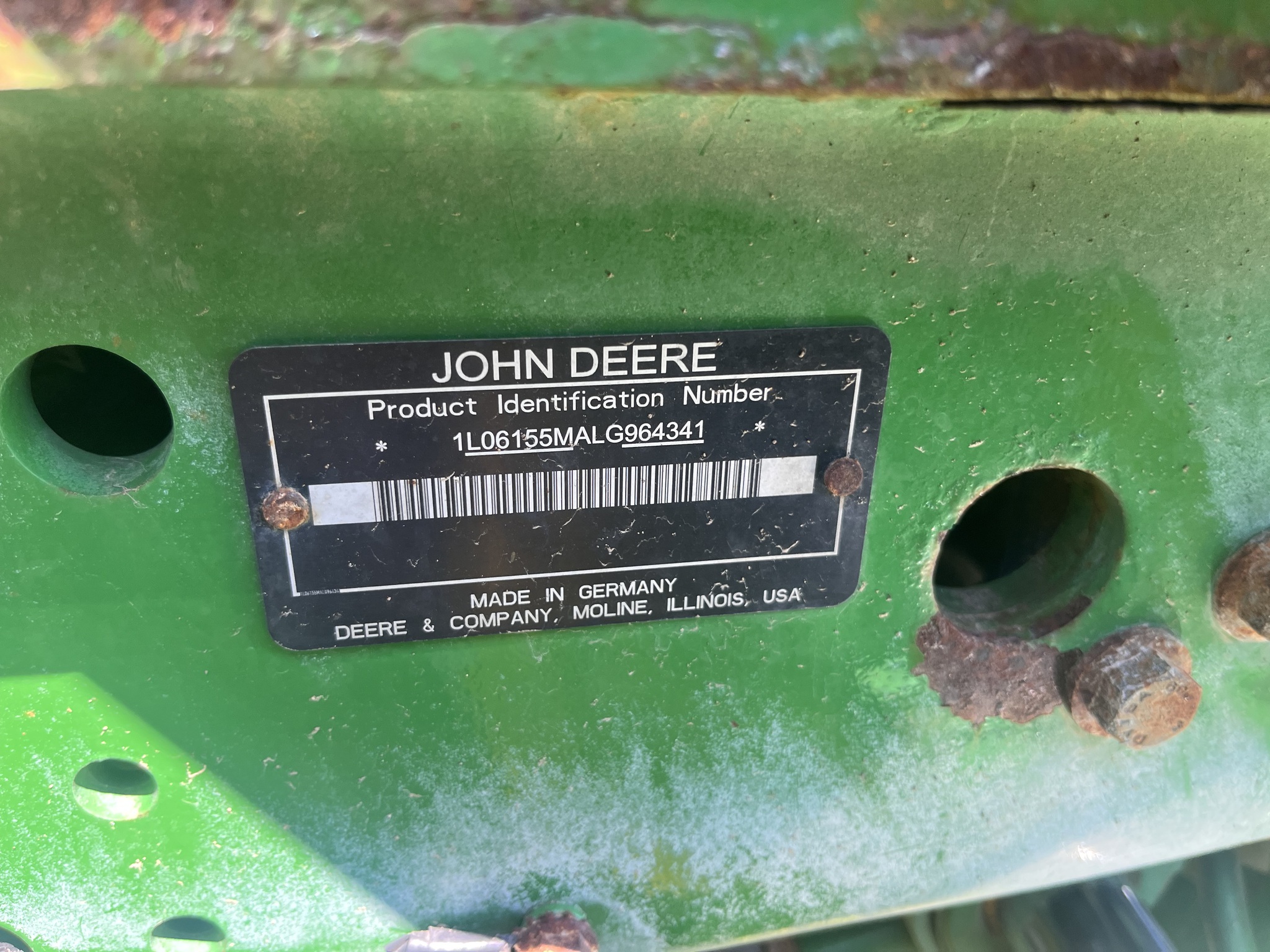 2020 John Deere 6155M Image 12