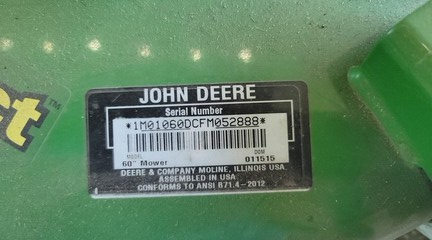 Photo of 2015 John Deere 1025R