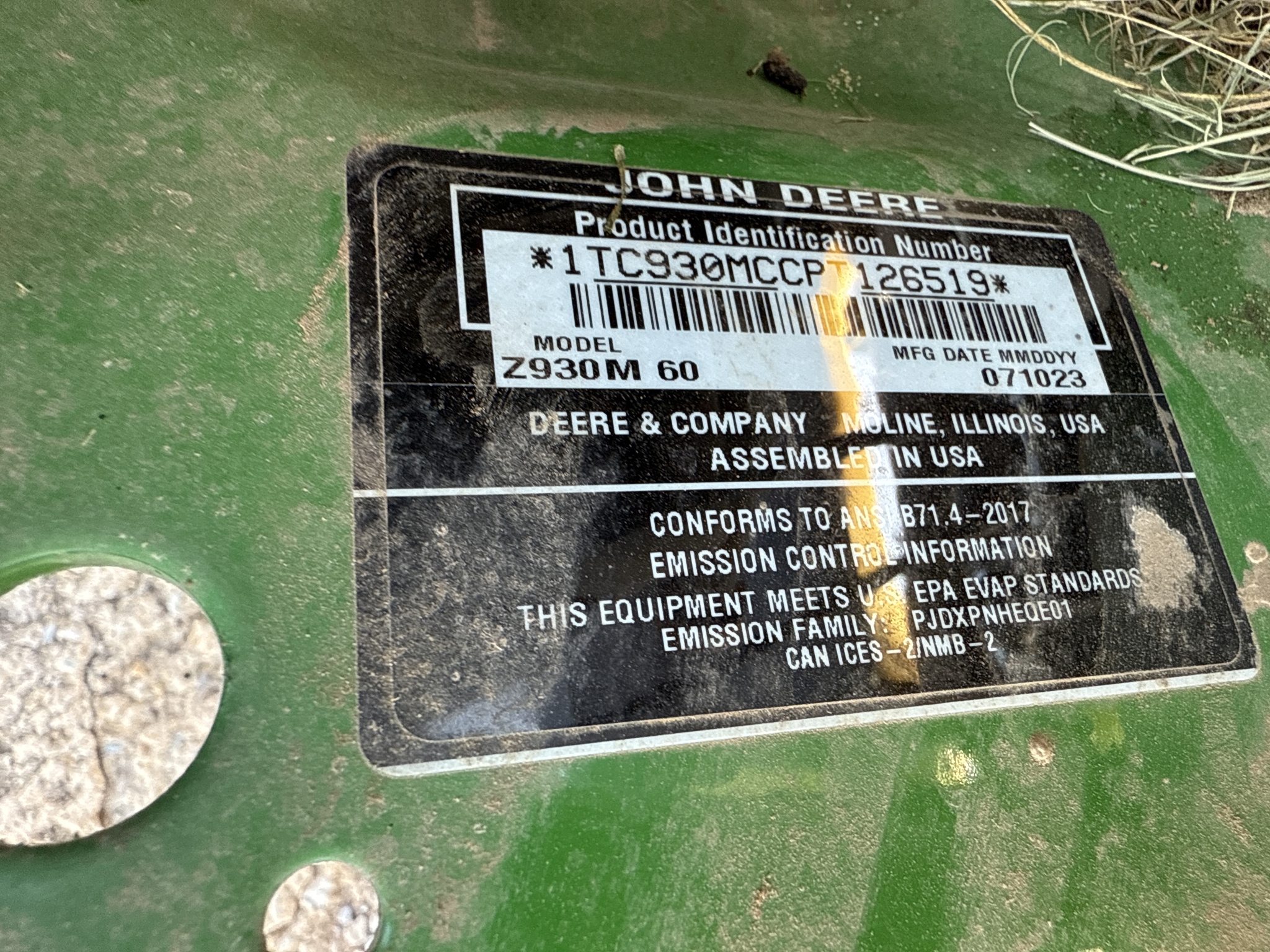 2023 John Deere Z930M Image 22