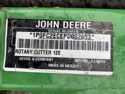 Photo of 2023 John Deere FC12E