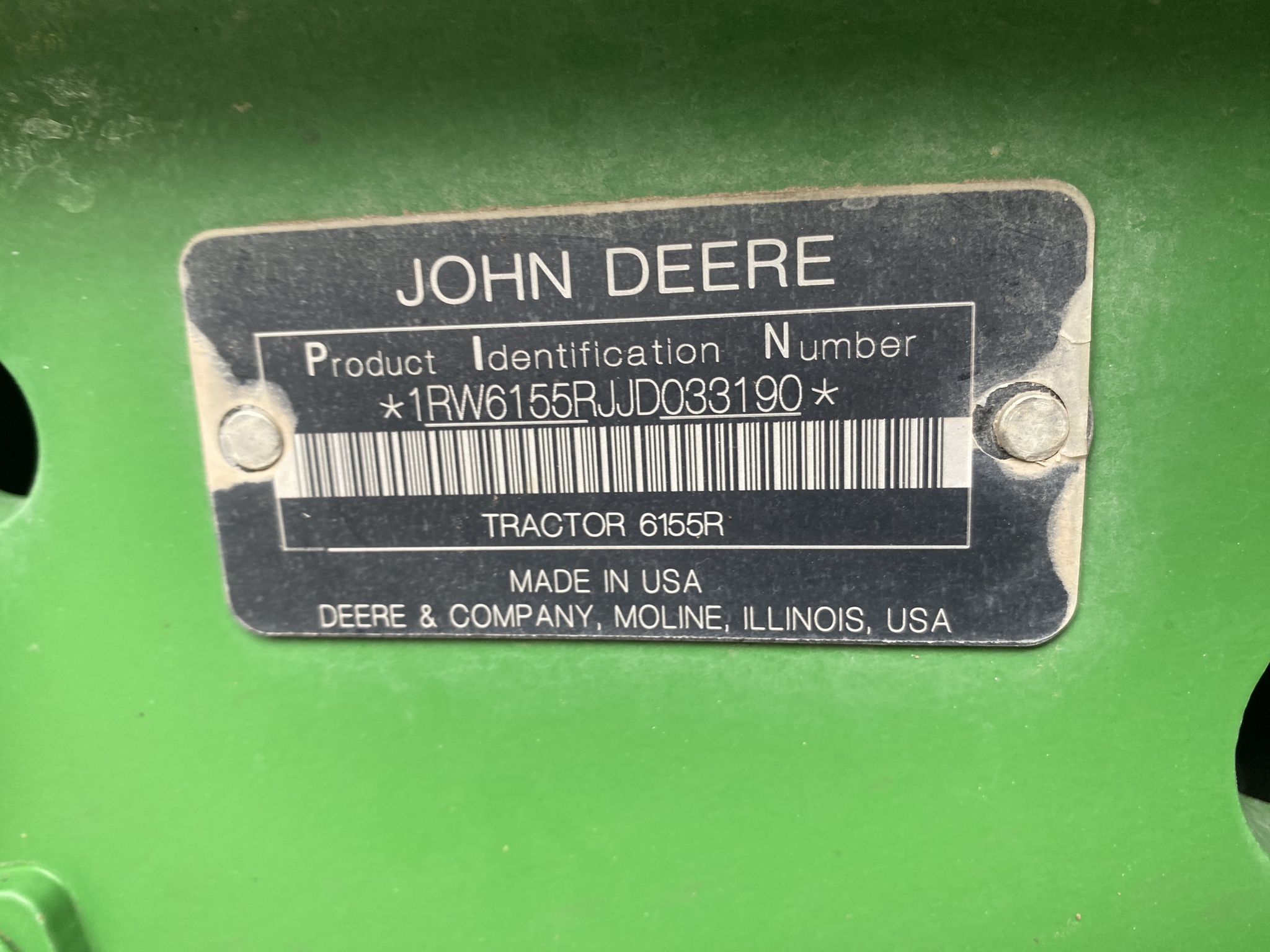 2018 John Deere 6155R Image 7