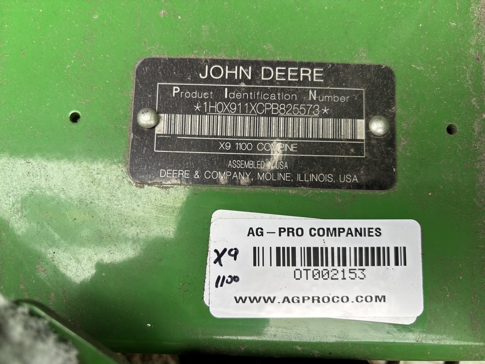 2023 John Deere X9 1100 Image 9
