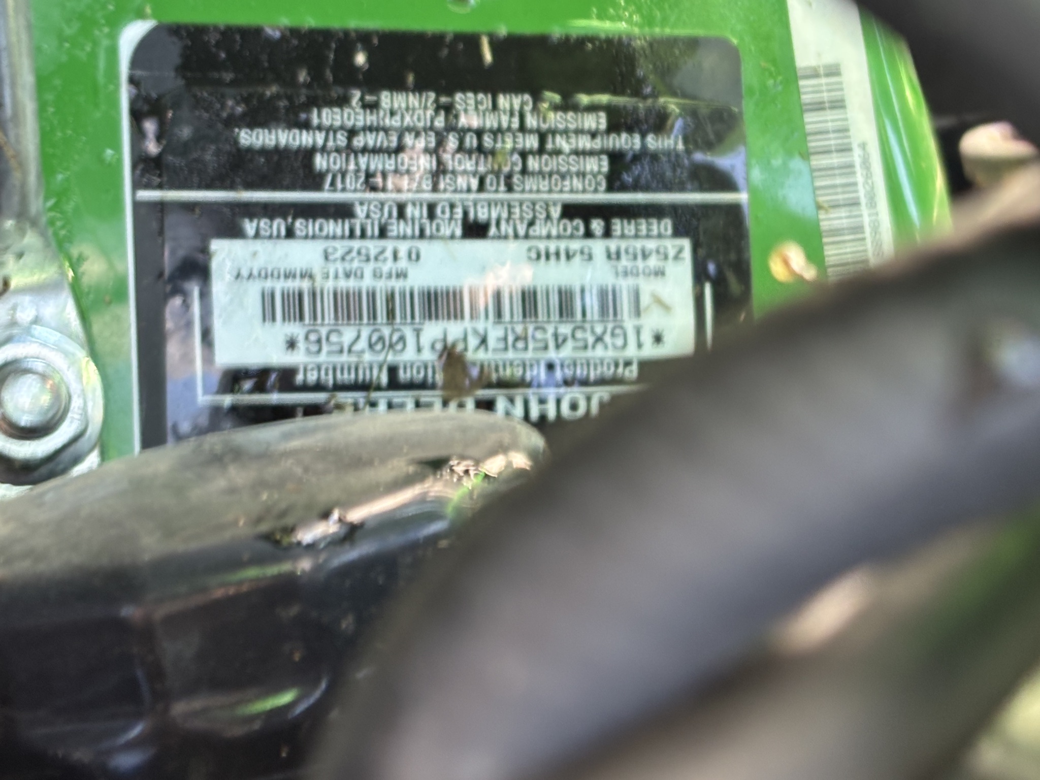  2023 John Deere Z545R at Heritage Tractor in Pontiac, IL