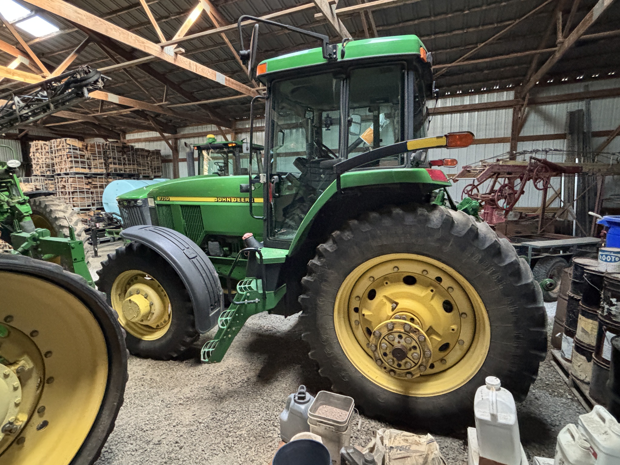 Used 2003 John Deere 7710 Row Crop Tractors at Koenig Equipment in Anna, OH - PhotoXL4