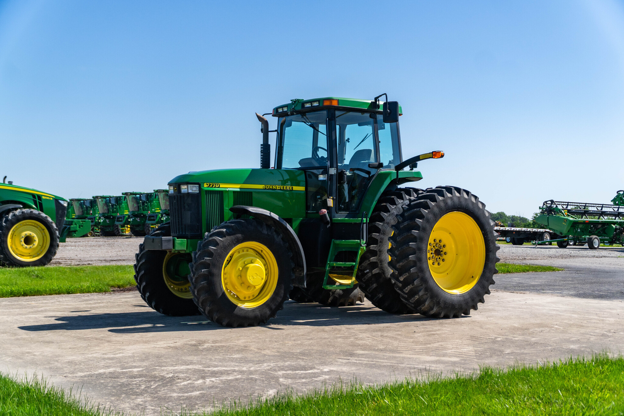 Used 2003 John Deere 7710 Row Crop Tractors at Koenig Equipment in Anna, OH - PhotoXL0