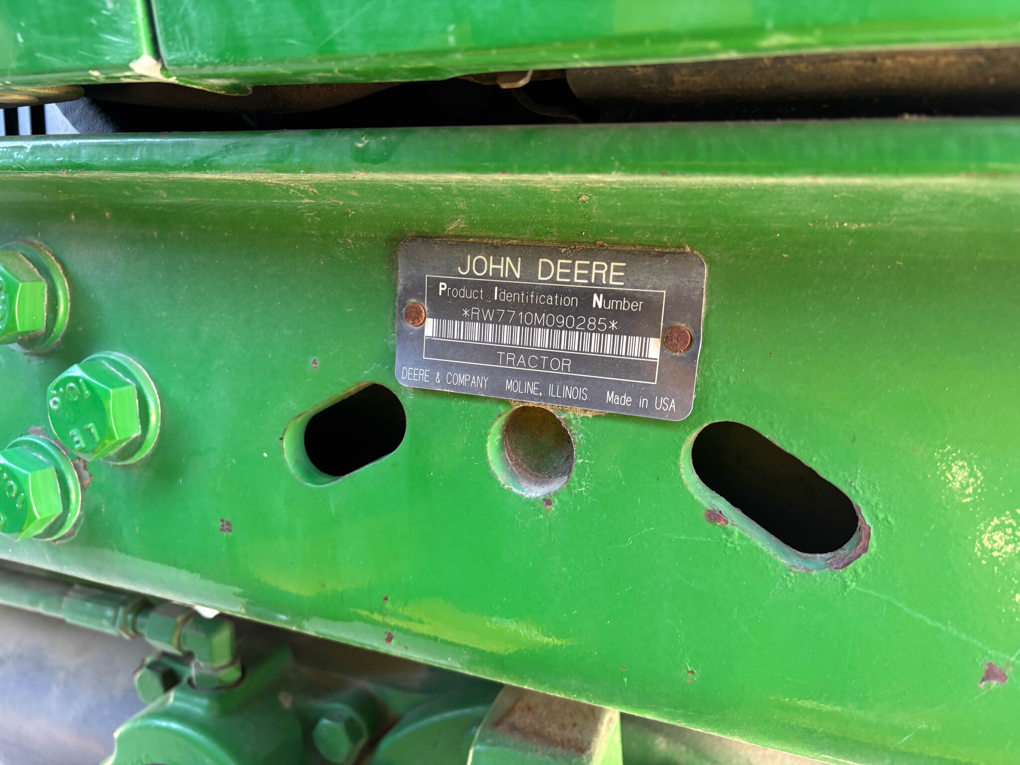Used 2003 John Deere 7710 Row Crop Tractors at Koenig Equipment in Anna, OH - PhotoXL34