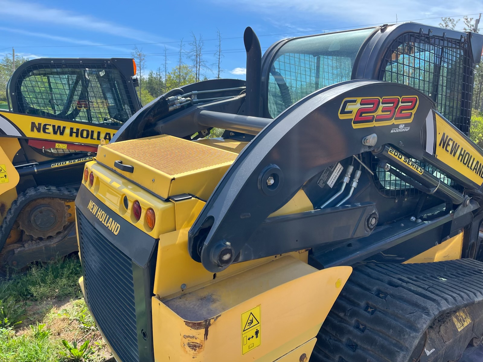 2018 New Holland C232 Image 8