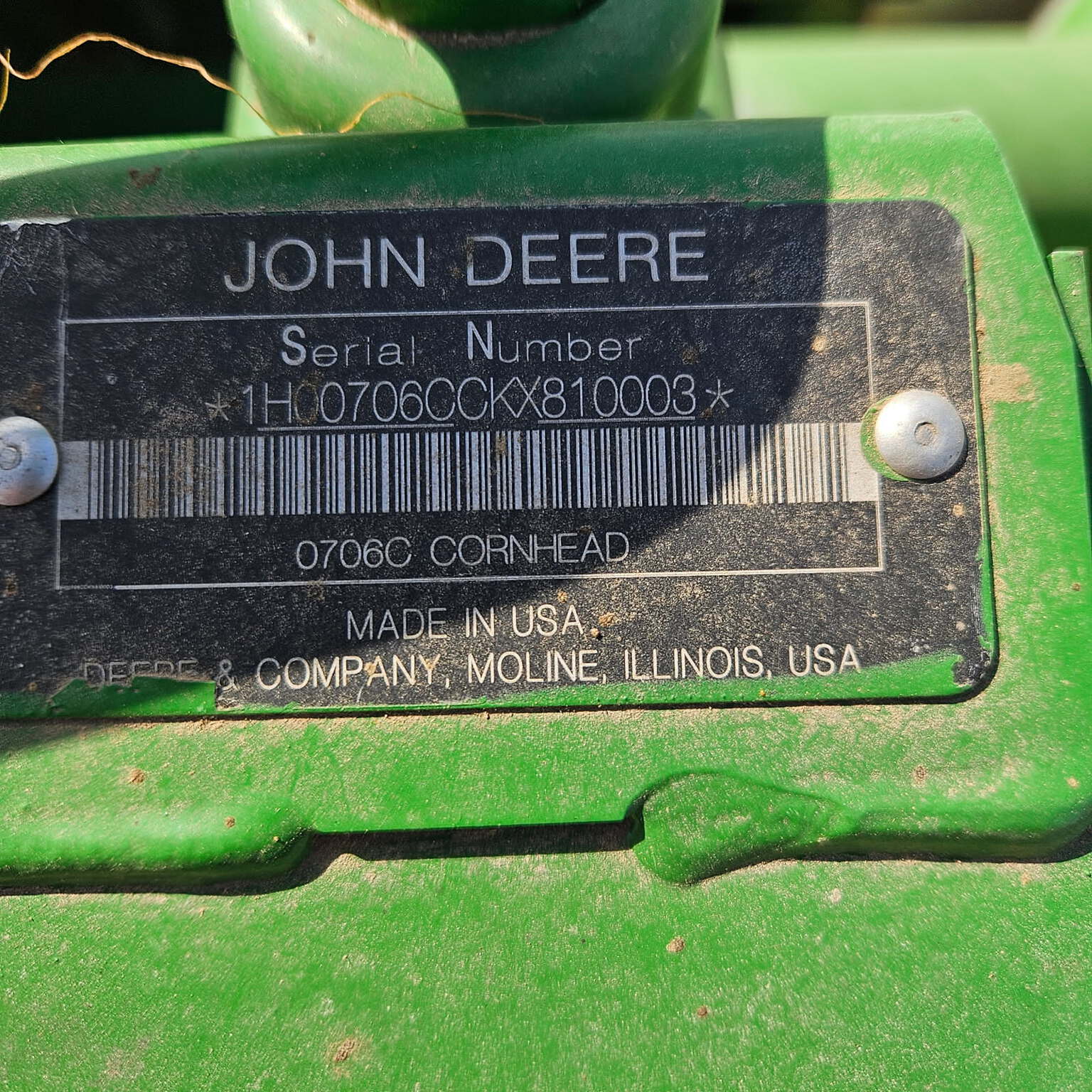 2020 John Deere 706C Image 4