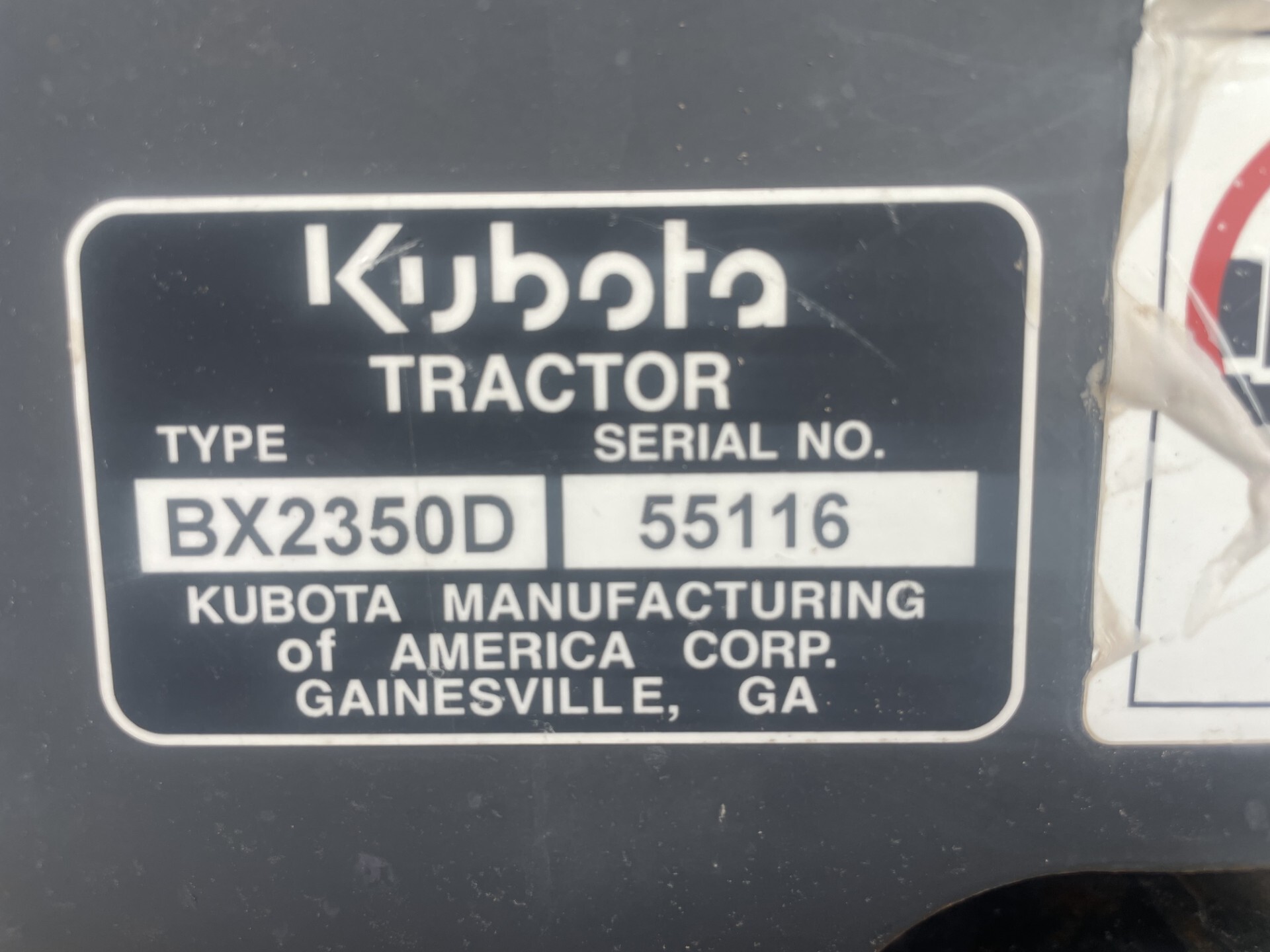 2006 Kubota BX2350 Image 26