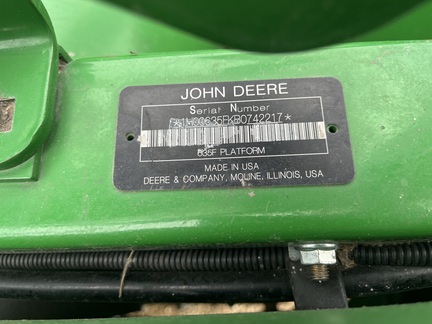 2011 John Deere 635F - Photo26