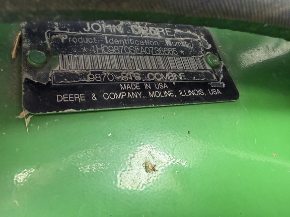 2010 John Deere 9870 STS - Photo48