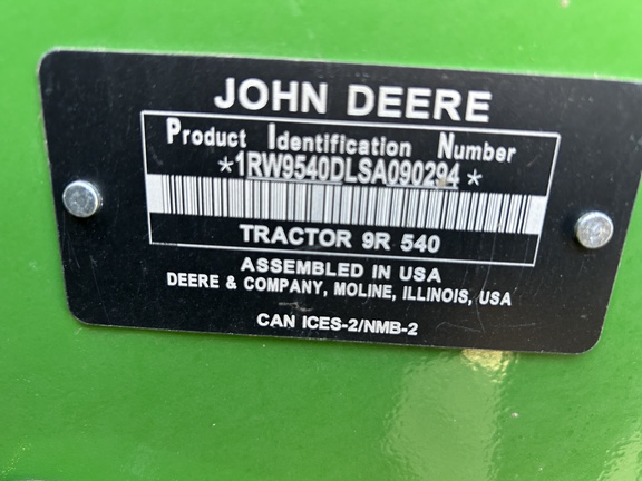 Used 2025 John Deere 9R 540 Articulated 4WD Tractors at Horizon Ag & Turf in Wetaskiwin, AB - Photo2