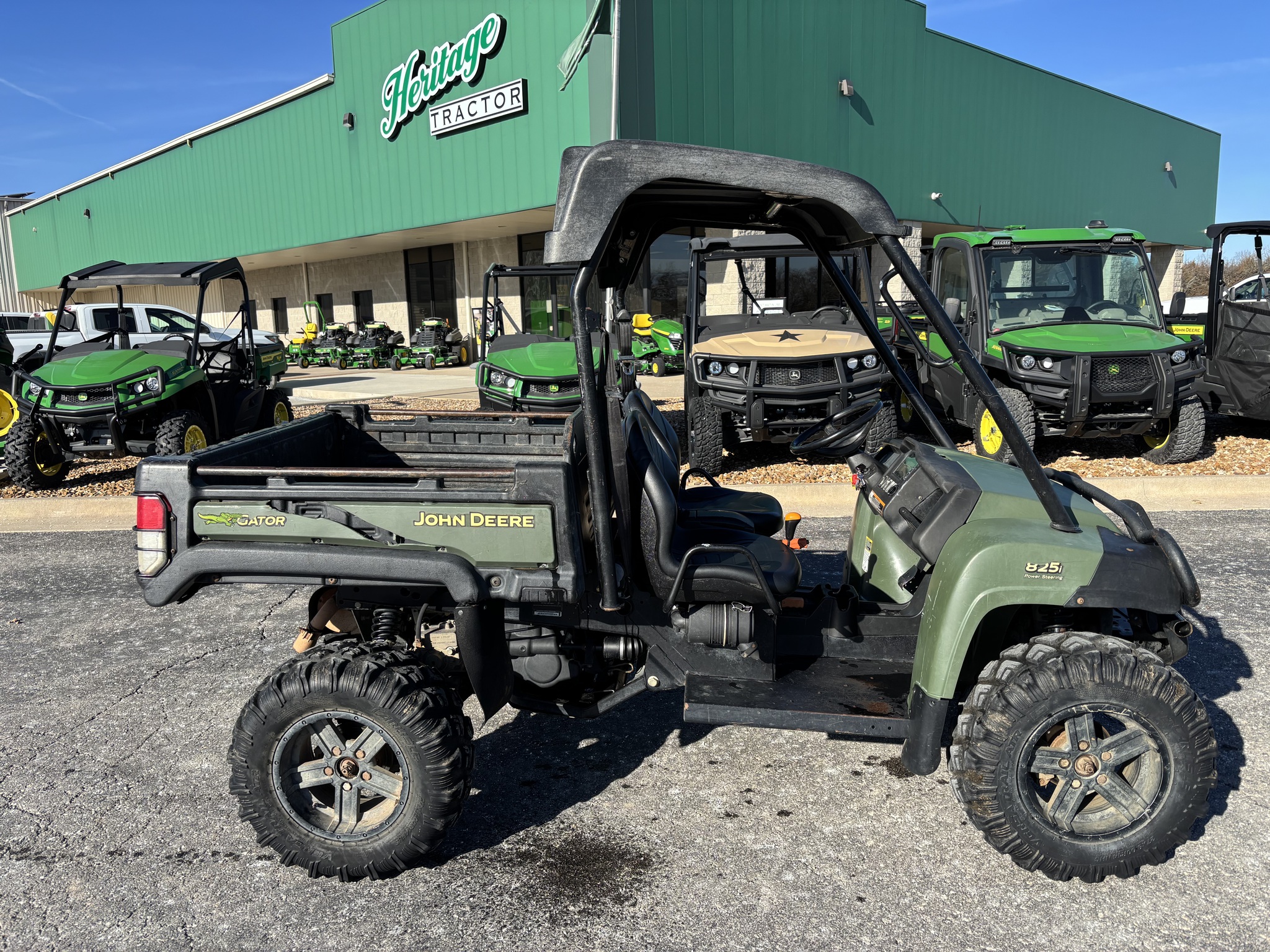  2013 John Deere XUV 825I OLIVE at Heritage Tractor in Baldwin City, KS