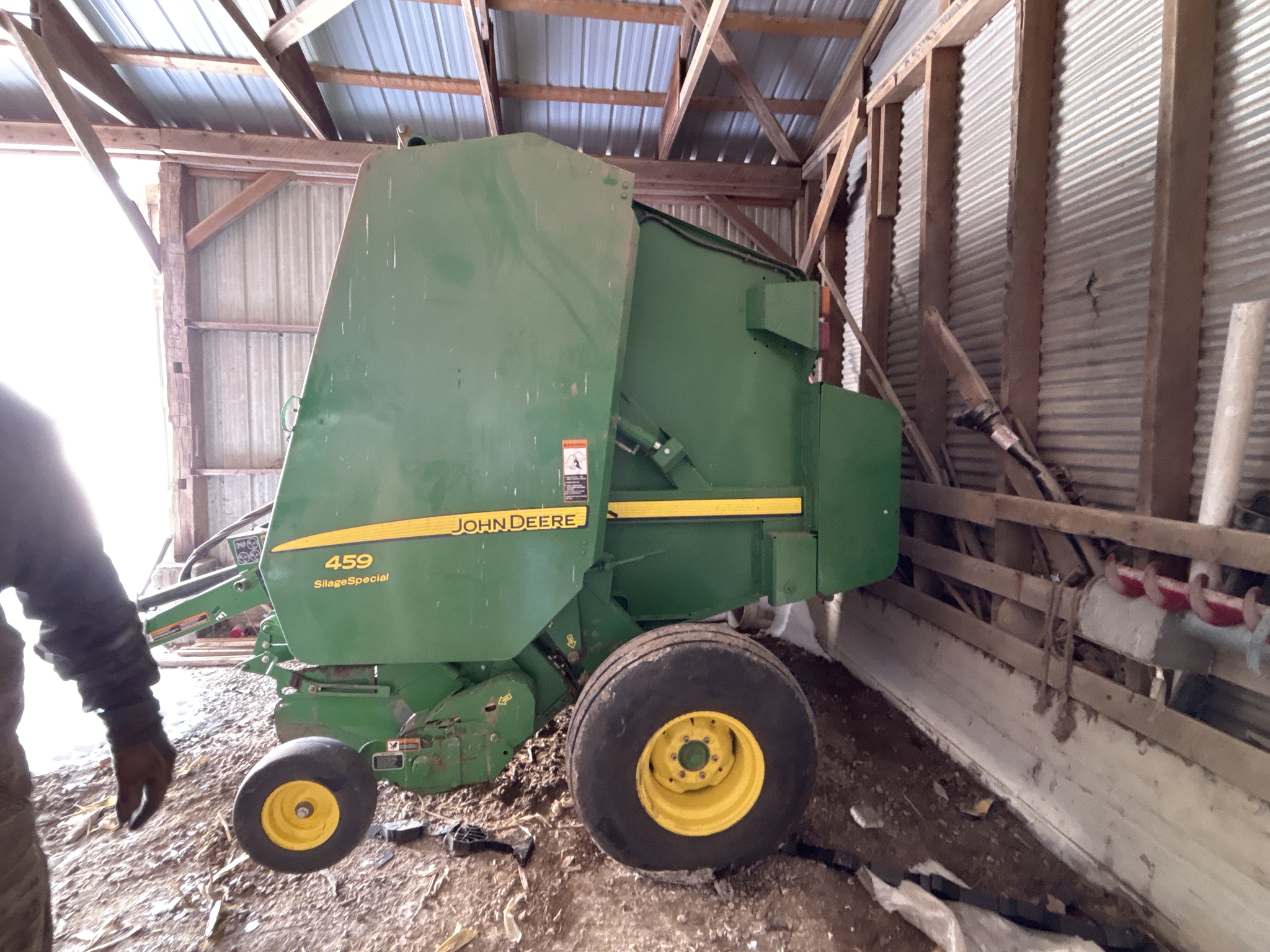 Used 2014 John Deere 459 Silage Special Round Balers at Koenig Equipment in Anna, OH - PhotoXL3