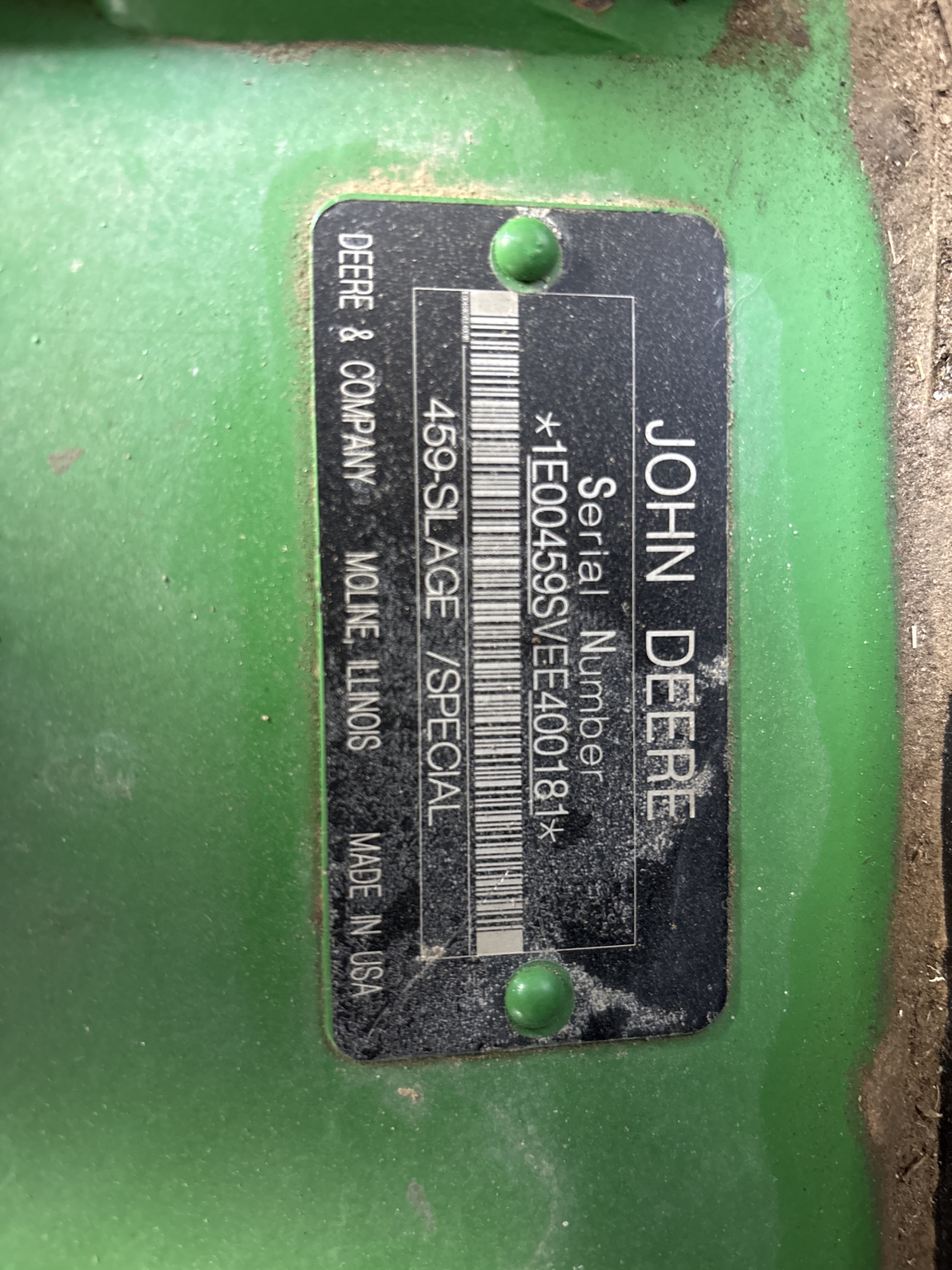 Used 2014 John Deere 459 Silage Special Round Balers at Koenig Equipment in Anna, OH - PhotoXL15