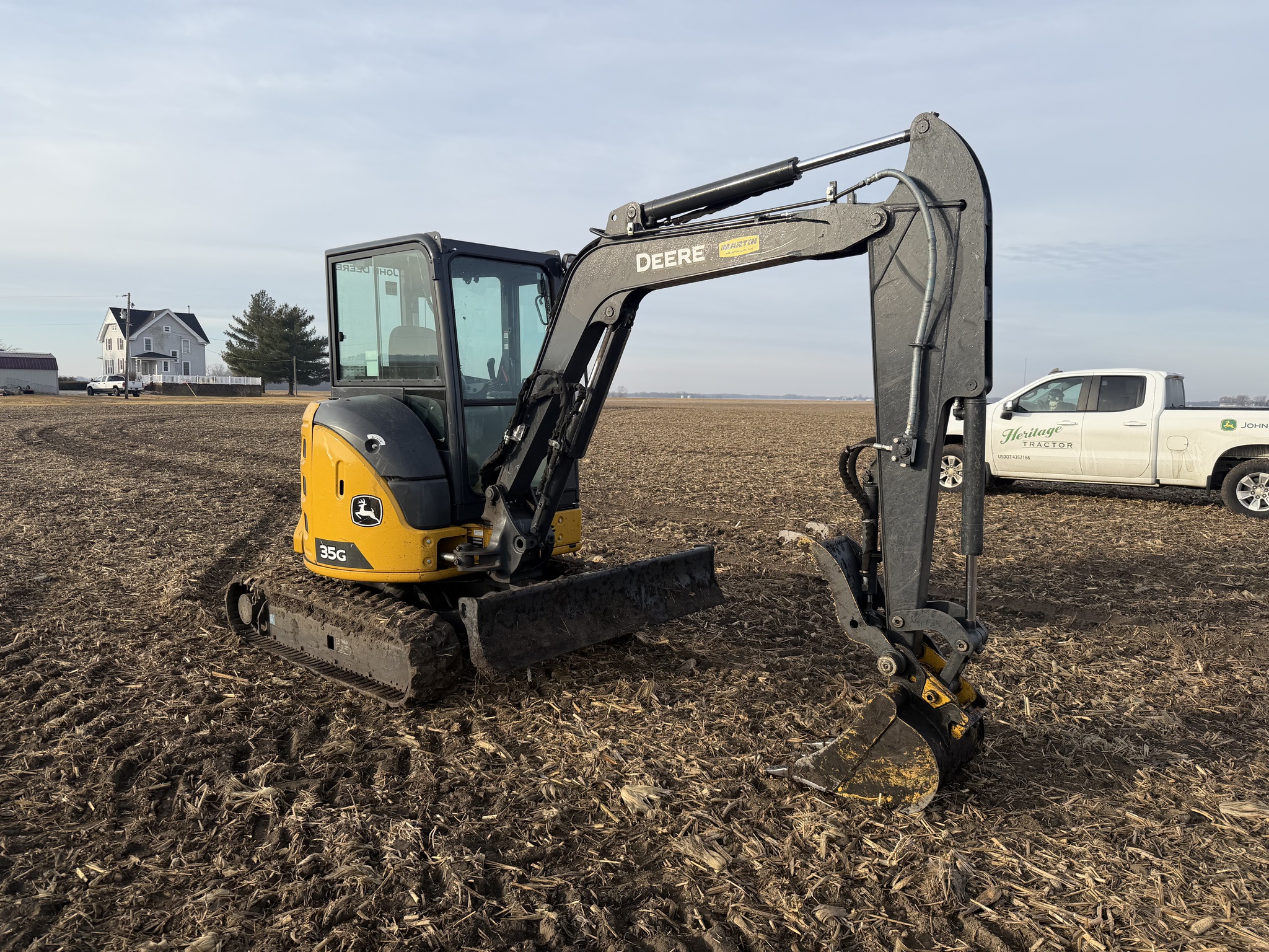  2021 John Deere 35G at Heritage Tractor in Monmouth, IL
