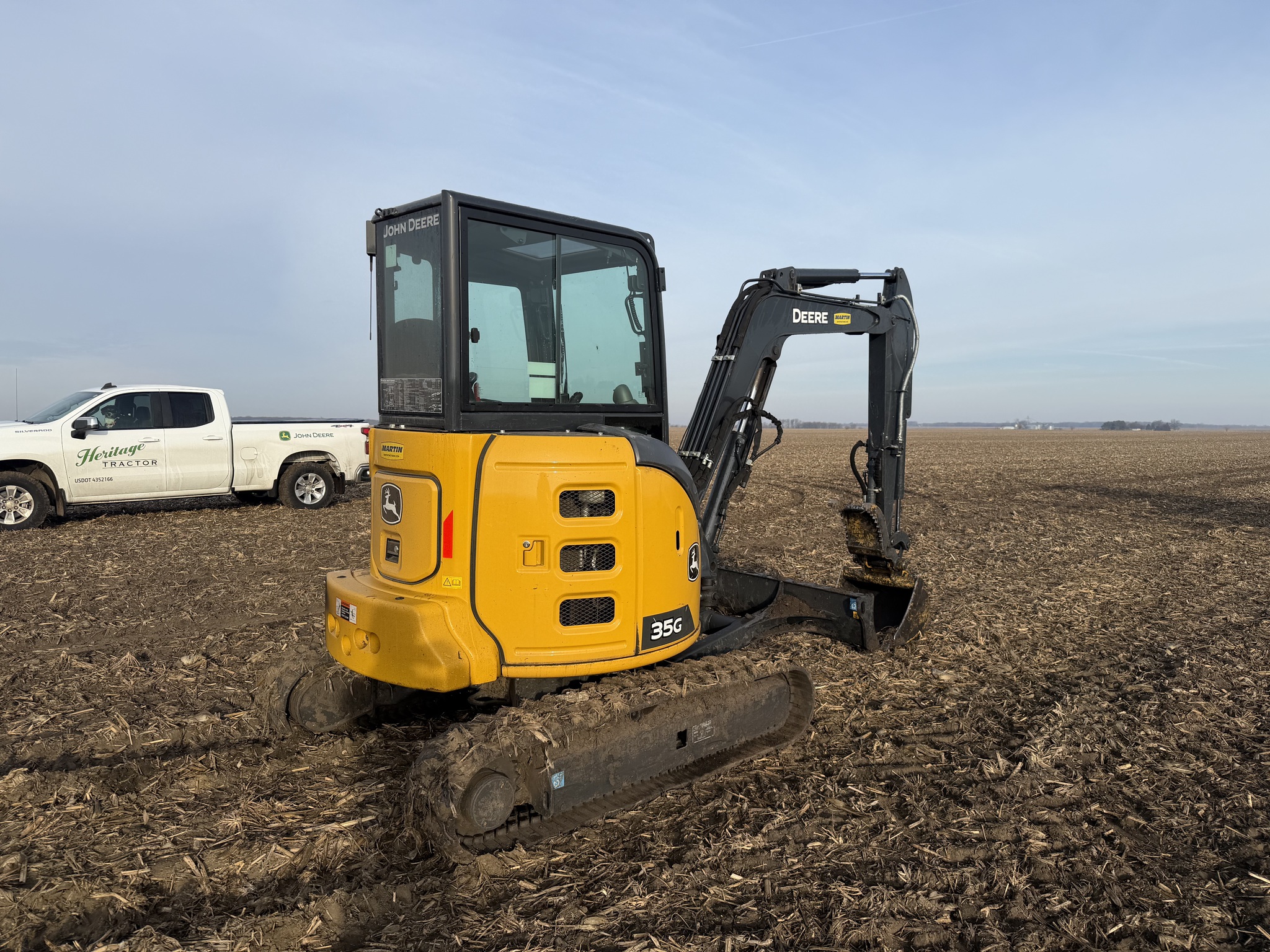  2021 John Deere 35G at Heritage Tractor in Monmouth, IL