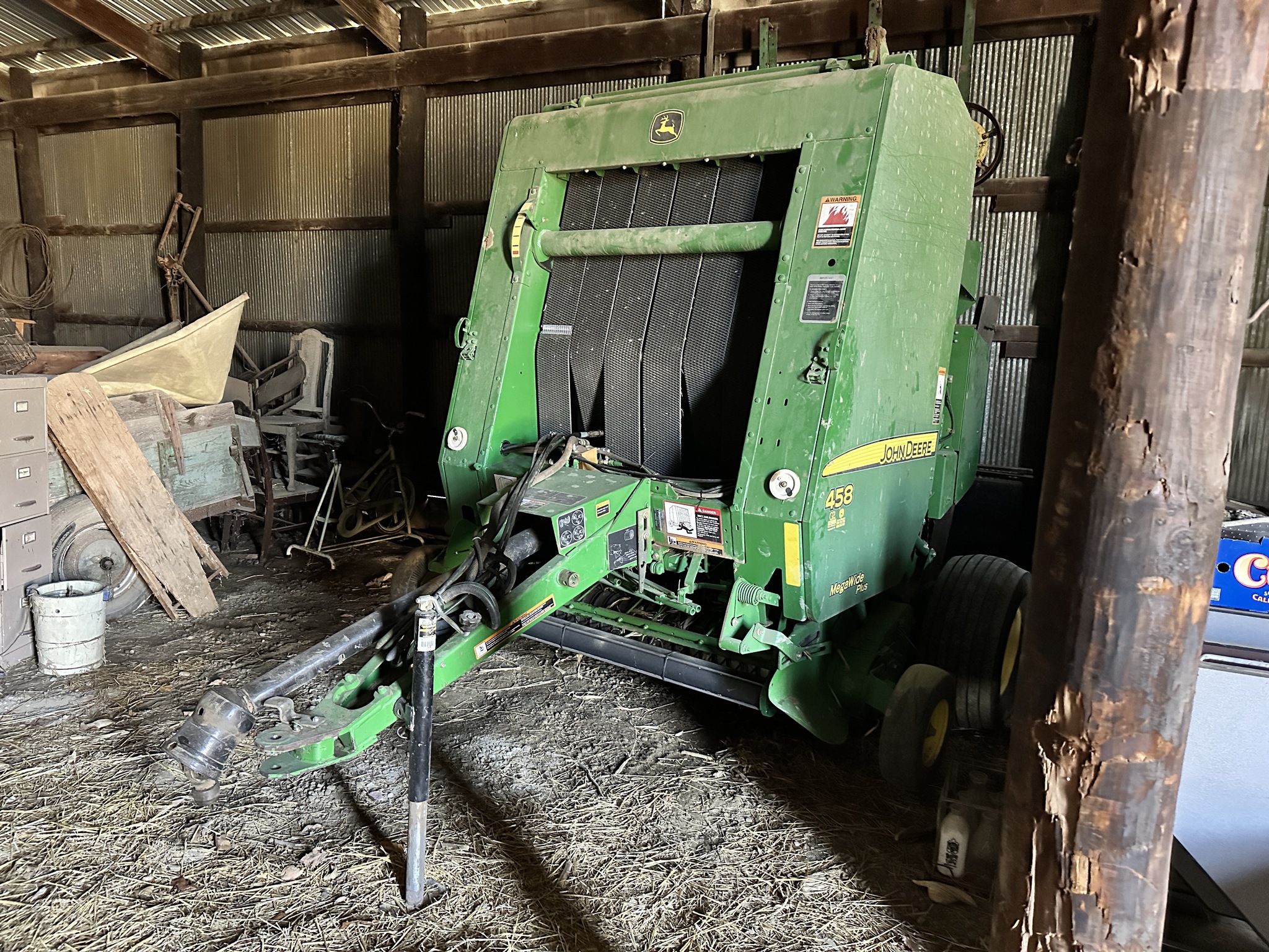 2008 John Deere 458 Image 4