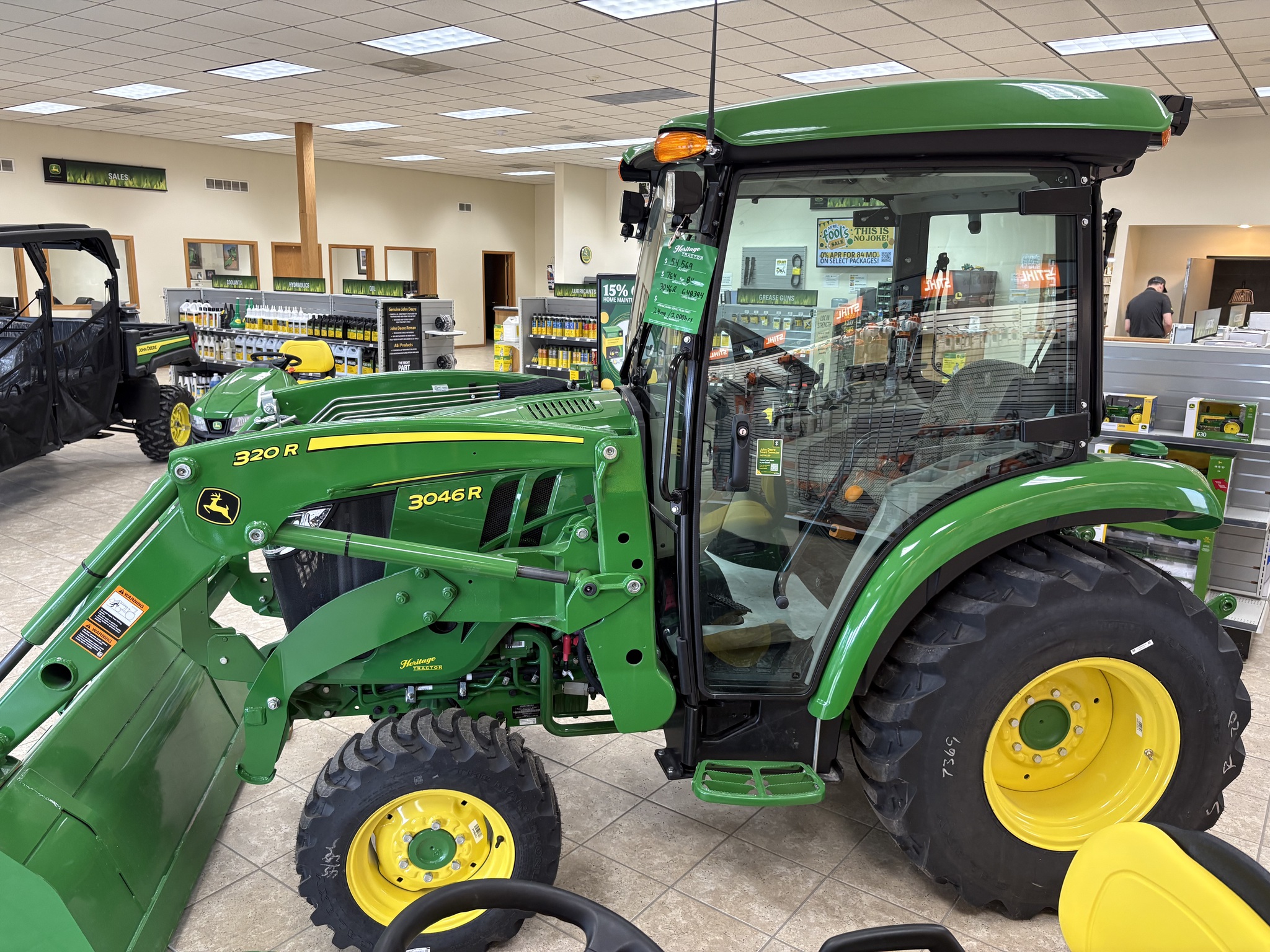  2025 John Deere 3046R at Heritage Tractor in Carthage, IL