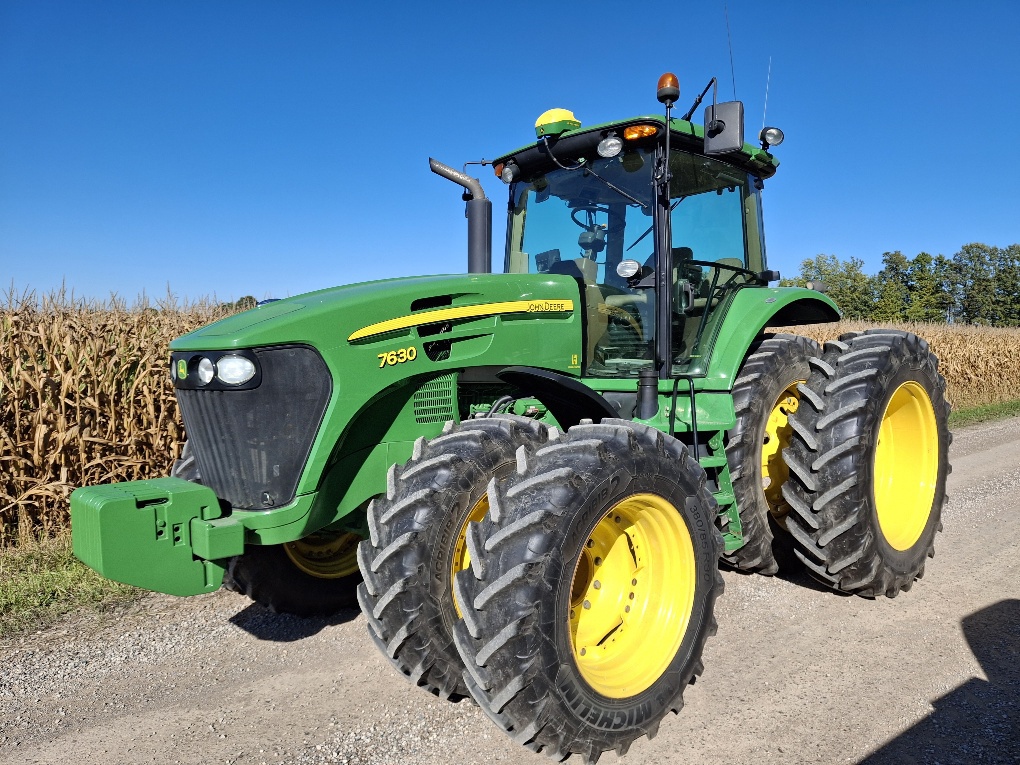 2008 John Deere 7630 Row Crop Tractors