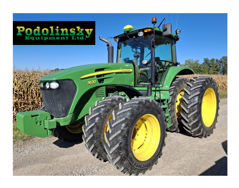 2008 John Deere 7630 Row Crop Tractors