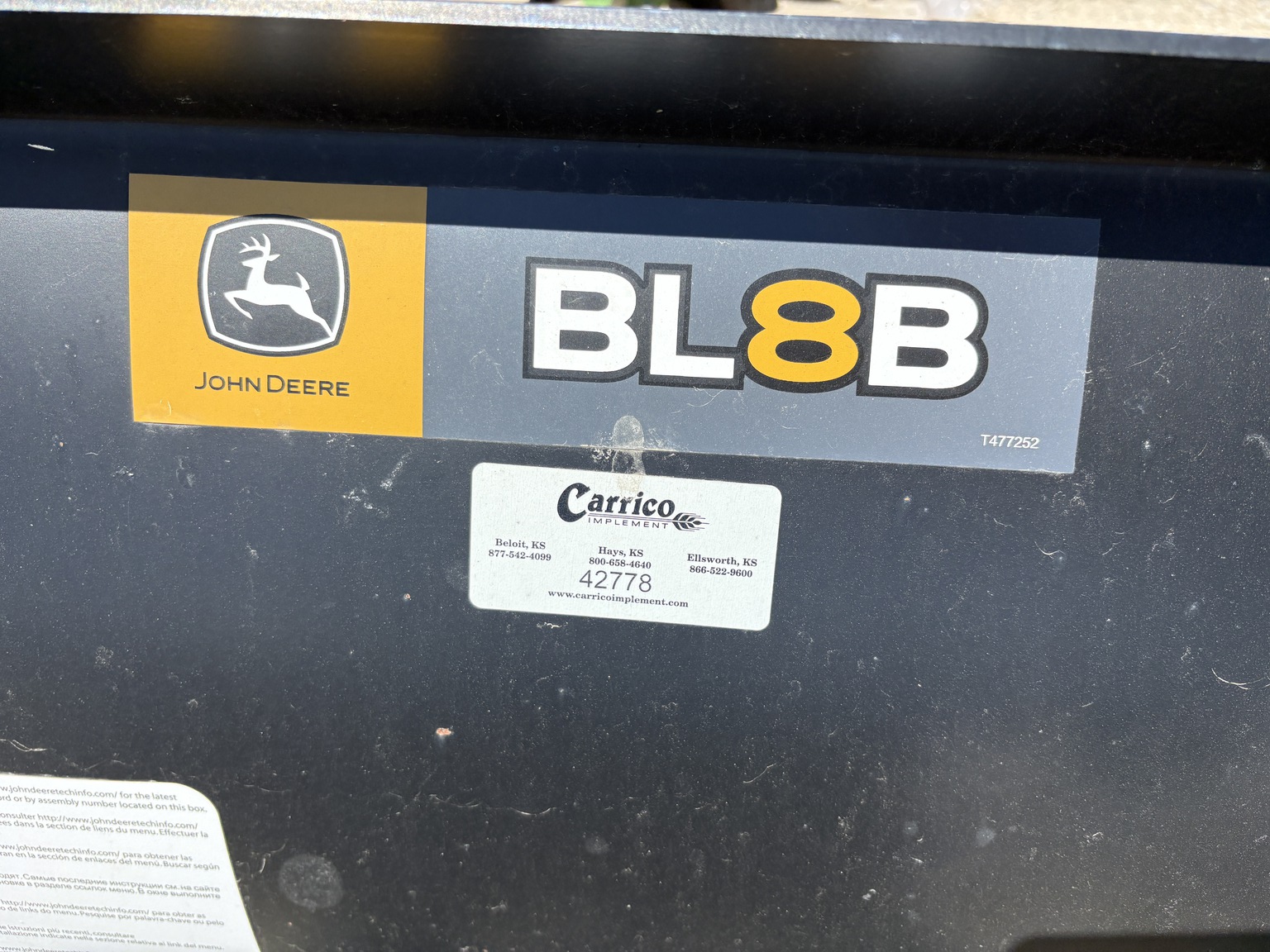 2024 John Deere BL8B Image 5