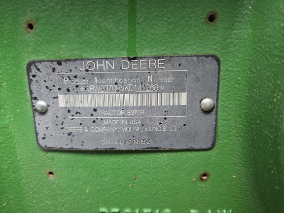 Photo of 2019 John Deere 8370R