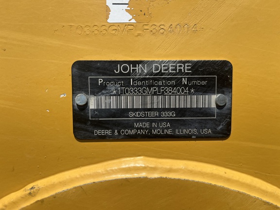 2020 John Deere 333G