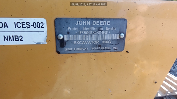 2021 John Deere 350G LC