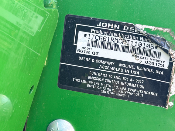 2023 John-Deere 661R