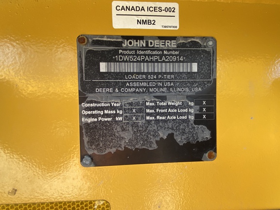 2023 John Deere 524 P