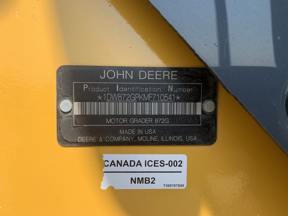 2021 John Deere 872G
