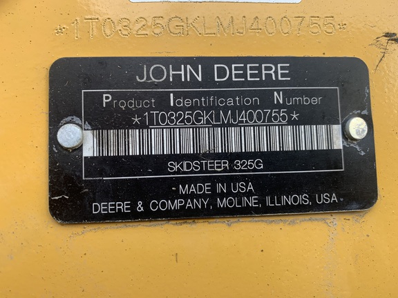 2021 John Deere 325G