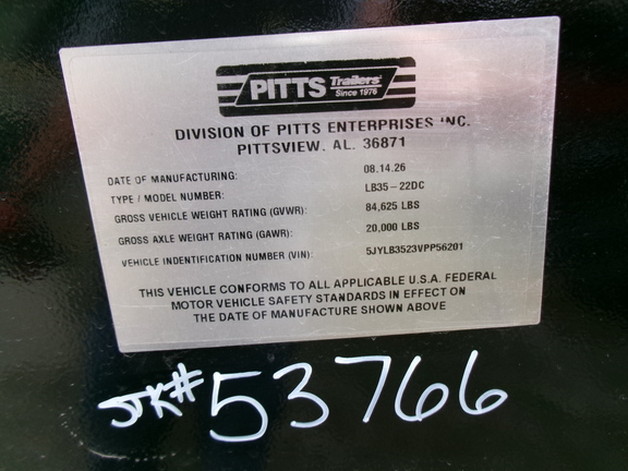 2026 Pitts LB35-22DC