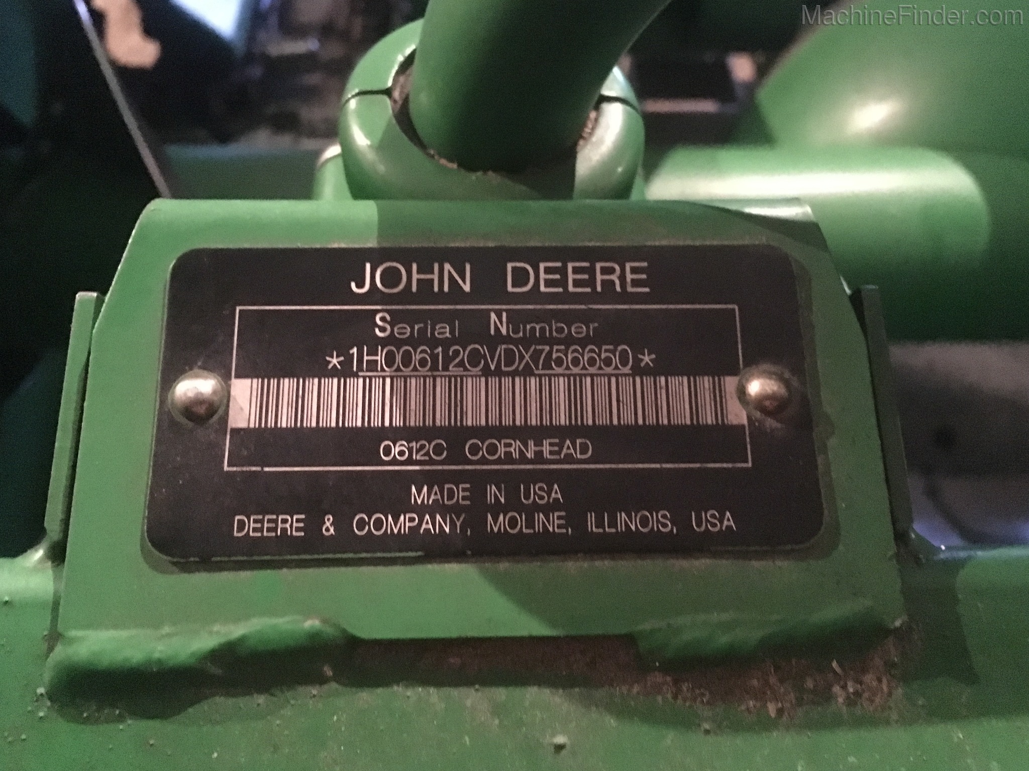 2013 John Deere 612C Image 17