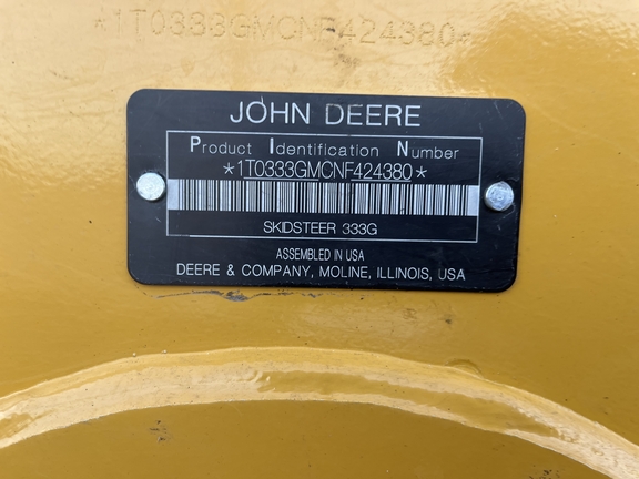2022 John Deere 333G Photo 7